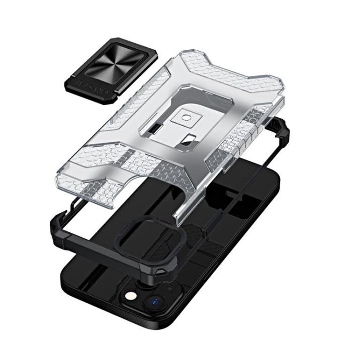 OEM - Crystal Ring Kickstand Skal iPhone 12 mini - Svart