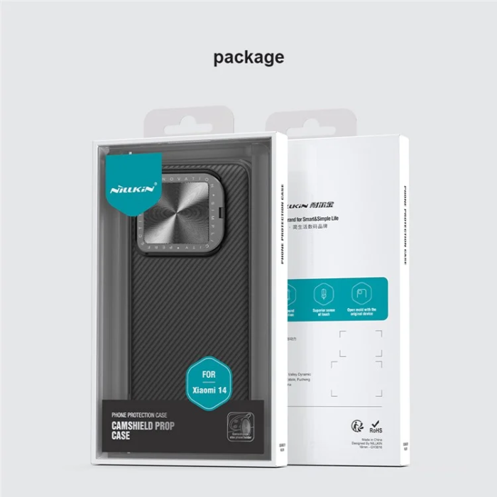 Nillkin - Nillkin Xiaomi 14 Mobilskal MagSafe CamShield Prop Kickstand