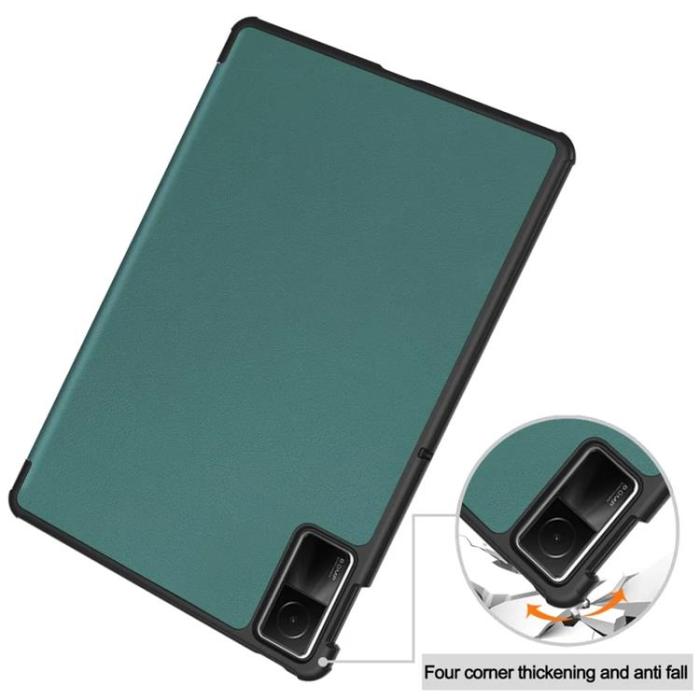 Taltech - Xiaomi Redmi Pad SE Fodral Tri-fold - Grön