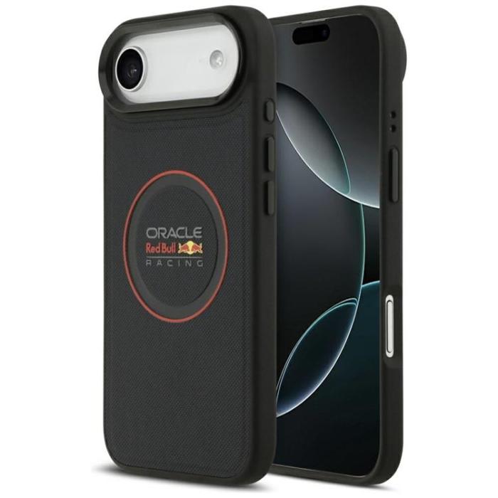Red Bull - Red Bull iPhone Air Mobilskal MagSafe Meshed Ring & Metal - Marinblå
