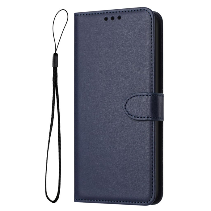 OEM - Galaxy S25 Plånboksfodral Strap - Blå