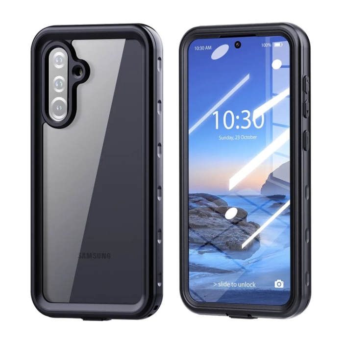 OEM - Shellbox Galaxy A36 Mobilskal GT Vattentät - Svart