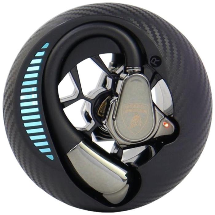 Audi - Lamborghini Open-Ear Trådlösa Hörlurar Bluetooth D1 Open Air - Svart