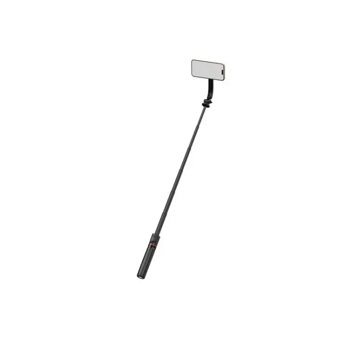 OEM - Selfiestick med stativ MagSafe och fjärrkontroll Bluetooth L20 - Svart