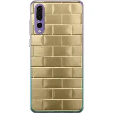 Gustaf - Mobilskal till Huawei P20 Pro med Gyllene Murstenar
