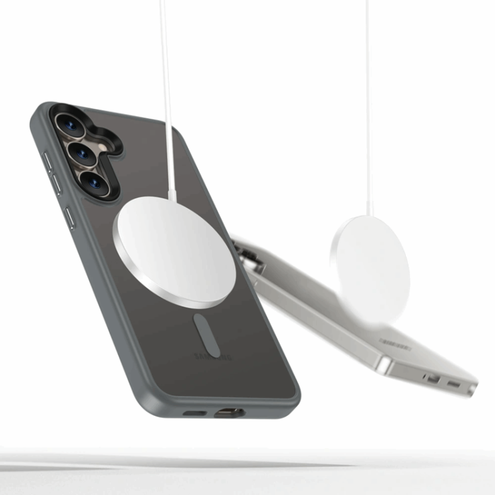 Tech-Protect - Tech-Protect Galaxy S25 Mobilskal Magsafe Magmat - Titanium