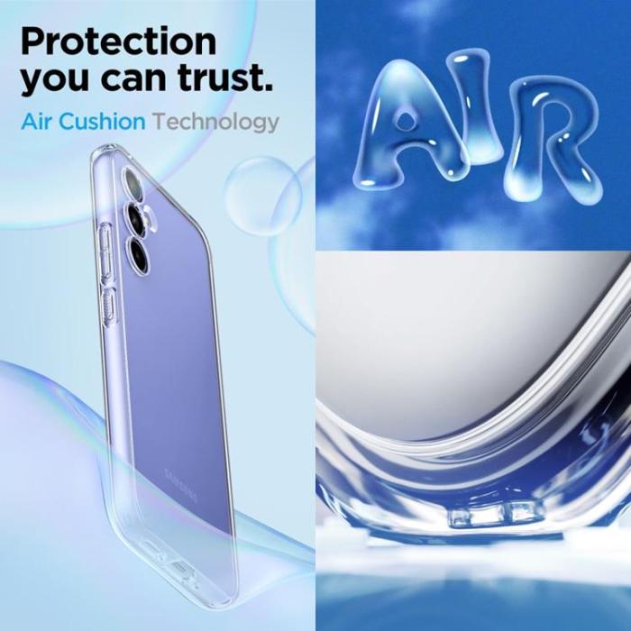 UTGATT - Spigen Galaxy A54 5G Mobilskal Liquid Crystal - Clear