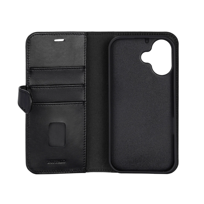 BUFFALO - BUFFALO iPhone 17 Plånboksfodral MagSafe 2-i-1 3 Kort - Svart