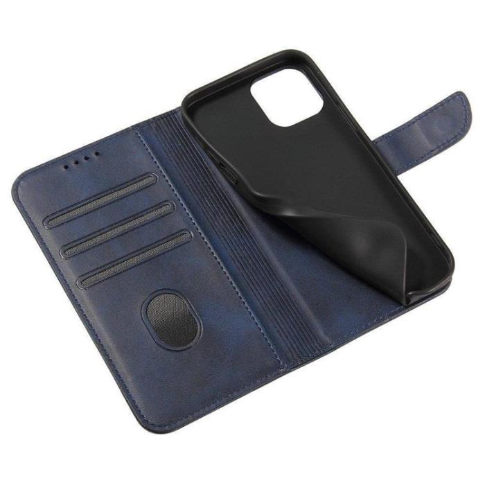 OEM - Galaxy A03s Plånboksfodral Magnet Elegant - Blå
