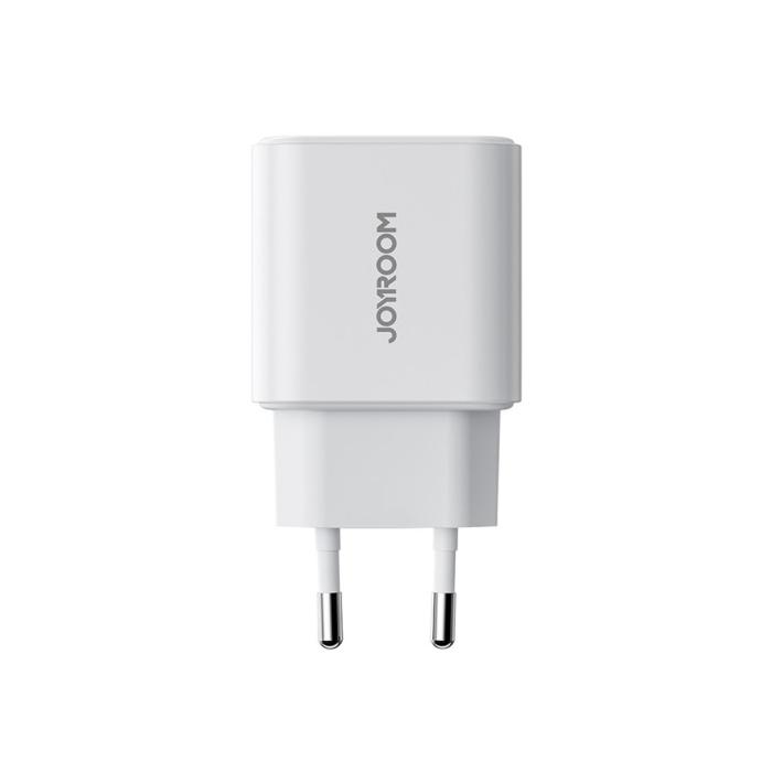 Joyroom - Joyroom Väggladdare USB-C Med Lightning Kabel - Vit