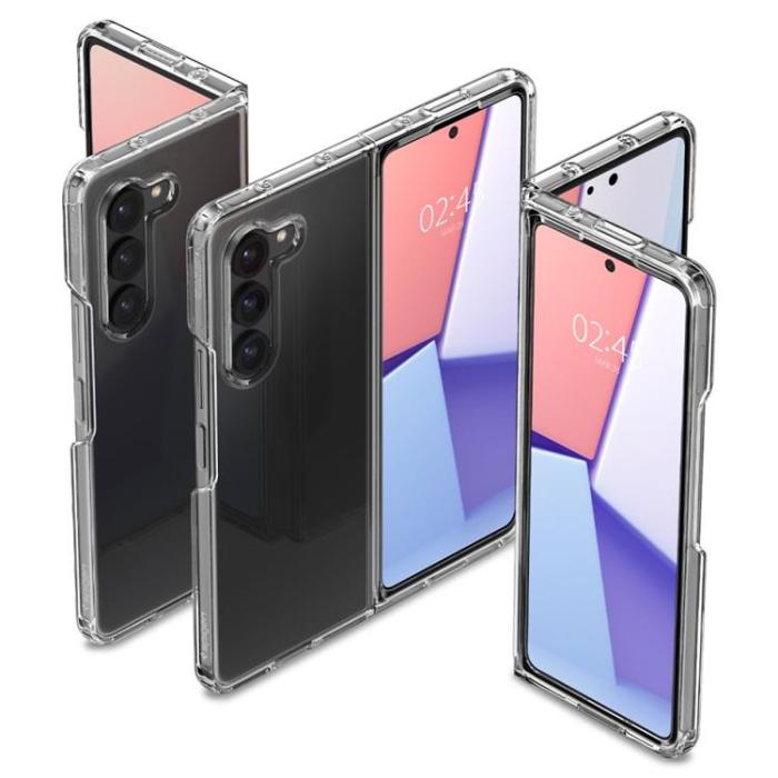 UTGATT - Spigen Galaxy Z Fold 5 Mobilskal Ultra Hybrid - Clear