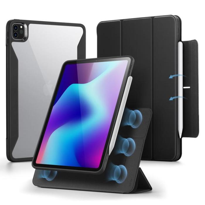 UTGATT1 - ESR iPad Pro 12.9 (2022/2021) Fodral Rebound Hybrid - Svart