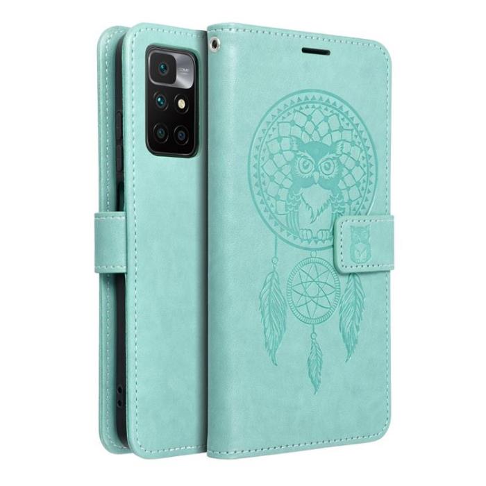 OEM - Xiaomi Redmi 10 4G (2021/2022) Plånboksfodral Mezzo - Grön