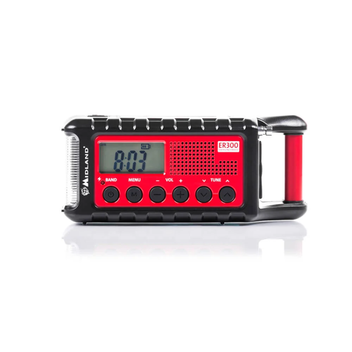 MIDLAND - Midland Nödradio ER300 - Röd/Svart