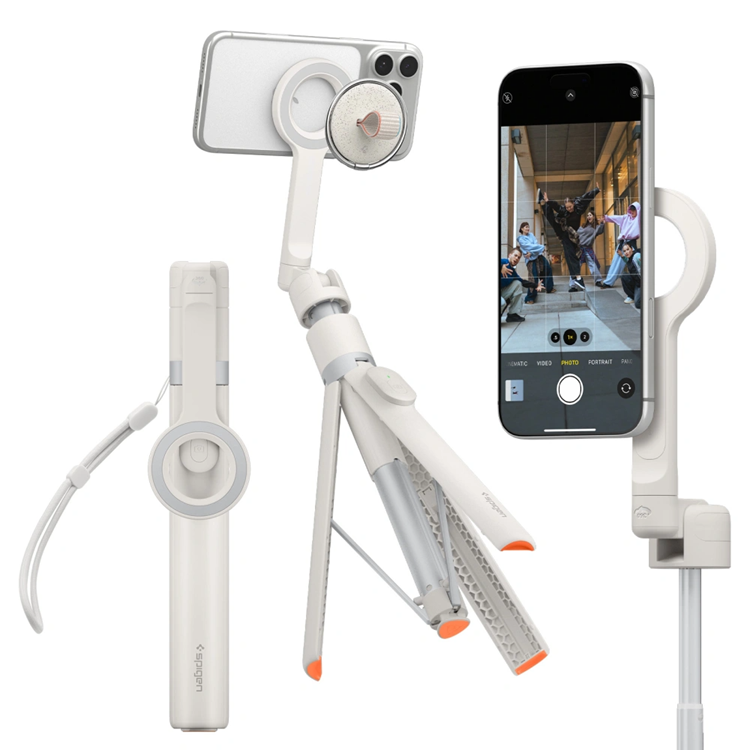 Spigen Selfiestick Bluetooth Tripod S582W - Dune Beige | 264 | AlltMobil
