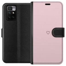 iSecrets - Pl&aring;nboksfodral till Xiaomi Redmi 10 med Litet Hj&auml;rta