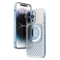 R-JUST - R-JUST SJ55 Mobilskal till iPhone 14 Pro Max TPU+PC+Metal Bl&aring;