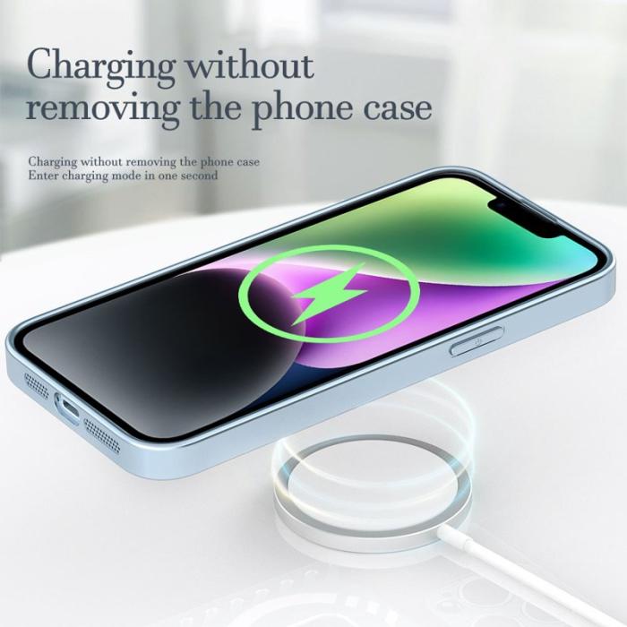 R-JUST - R-JUST SJ55 Mobilskal till iPhone 14 Plus TPU+PC+Metal Magnetisk Grön