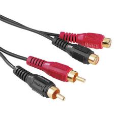 Hama - HAMA Kabel F&ouml;rl. 2xRCA-2xRCA 2 m, Guld 2xHa-2xHo, ST