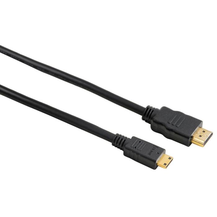 Hama - HAMA Kabel HDMI A-C Guld Svart 2.0m