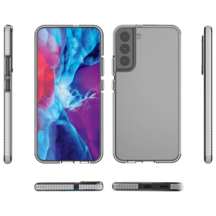 OEM - Galaxy S22 Plus Skal Spring Gel - Svart