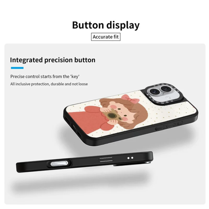 A-One Brand - iPhone 16 Mobilskal MagSafe Aluminium Silikon