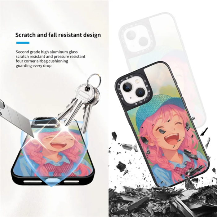 A-One Brand - iPhone 15 Mobilskal MagSafe Aluminium Silikon