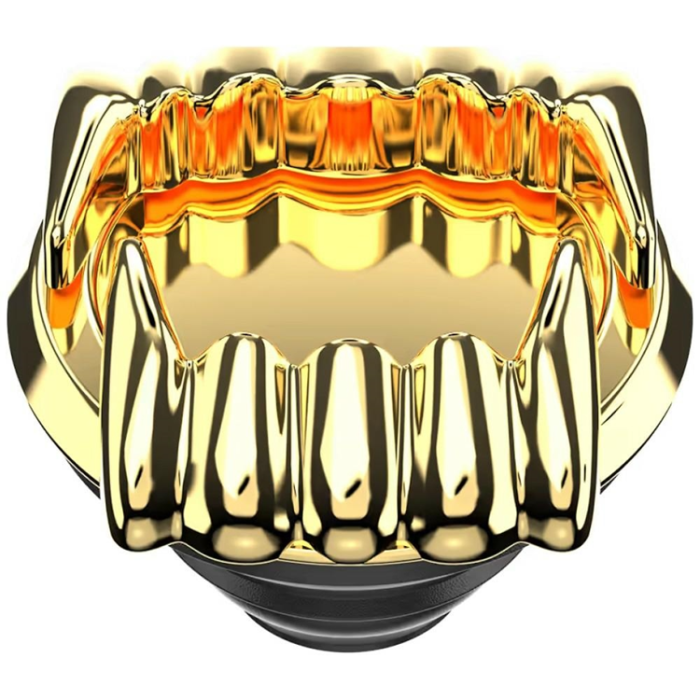 PopSockets - PopSockets MagSafe Popuphållare och Stativ Say Cheese Adhesive Grip - Guld