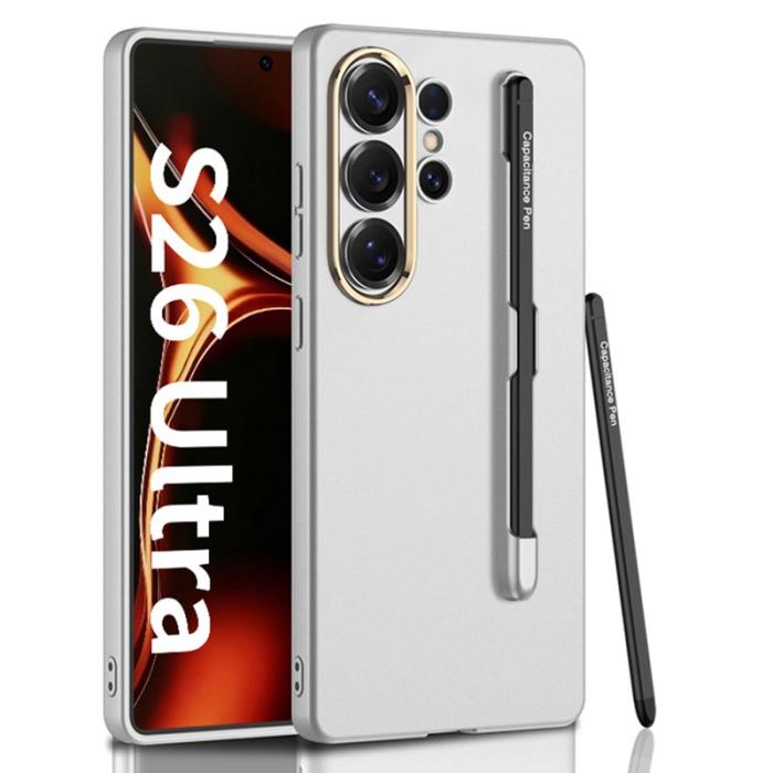 GKK - GKK Mobilskal för Samsung Galaxy S26 Ultra Stötsäker PC - Silver