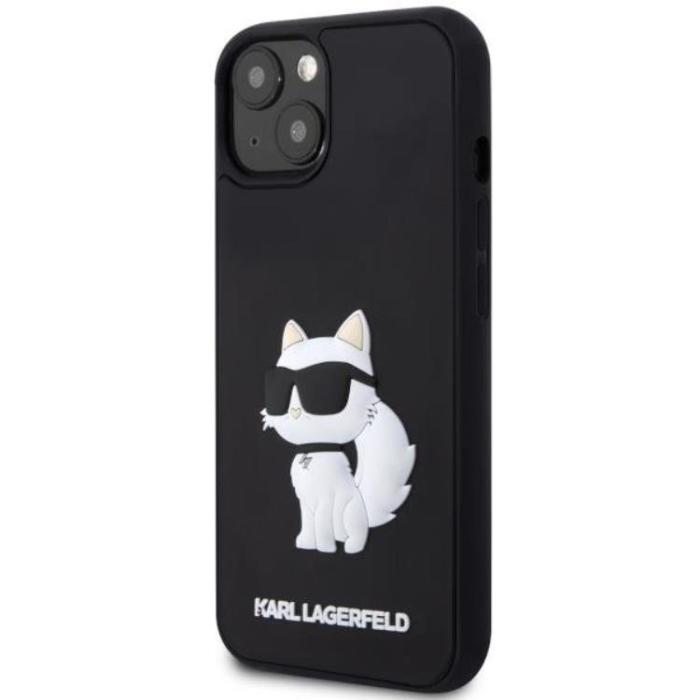 KARL LAGERFELD - Karl Lagerfeld Mobilskal till iPhone 14 Rubber Choupette 3D