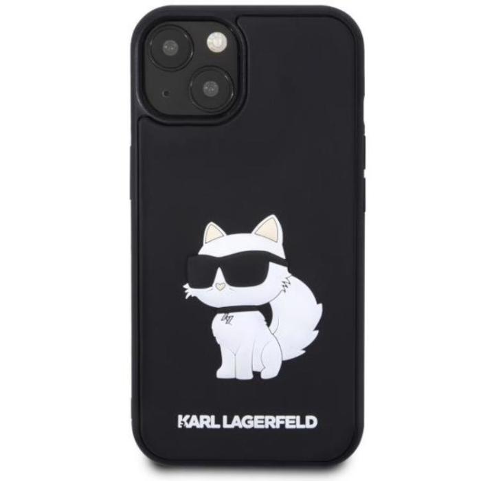 KARL LAGERFELD - Karl Lagerfeld Mobilskal till iPhone 14 Rubber Choupette 3D