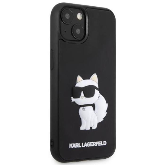 KARL LAGERFELD - Karl Lagerfeld Mobilskal till iPhone 14 Rubber Choupette 3D