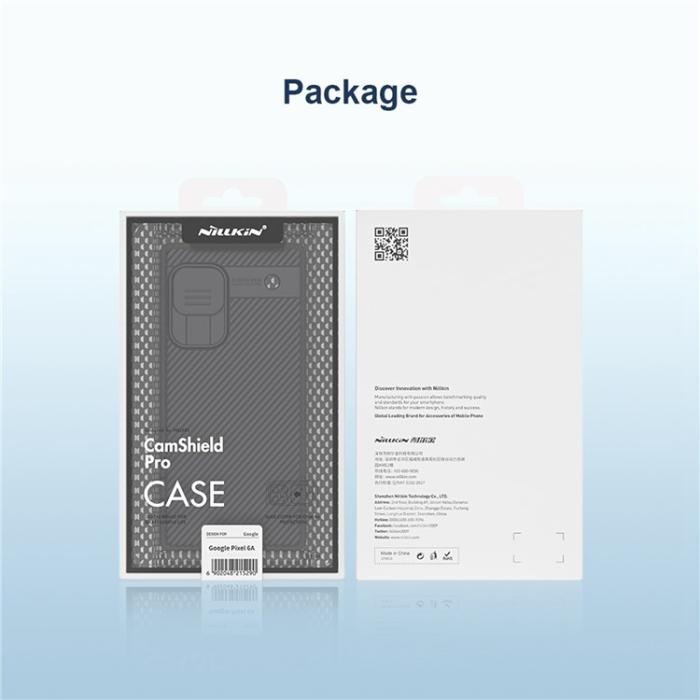 Nillkin - Nillkin Google Pixel 6a Skal CamShield Pro Series - Svart