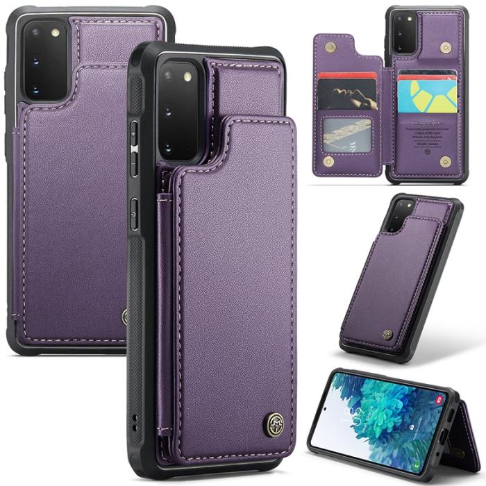Caseme - CASEME C22 Fodral för Samsung Galaxy S20 FE - Lila