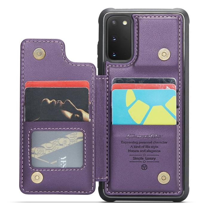 Caseme - CASEME C22 Fodral för Samsung Galaxy S20 FE - Lila
