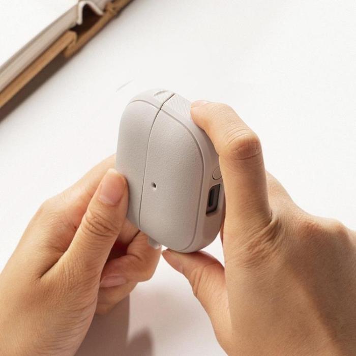 Ringke - Ringke Galaxy Buds 3/3 Pro Skal Magsafe Onyx Magnetic - Varmgrå