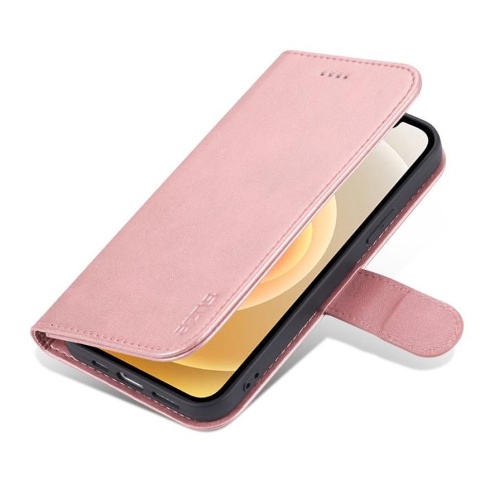 AZNS - AZNS Mobilskal till iPhone 13 Pro KonstLäder Stöd - Roséguld