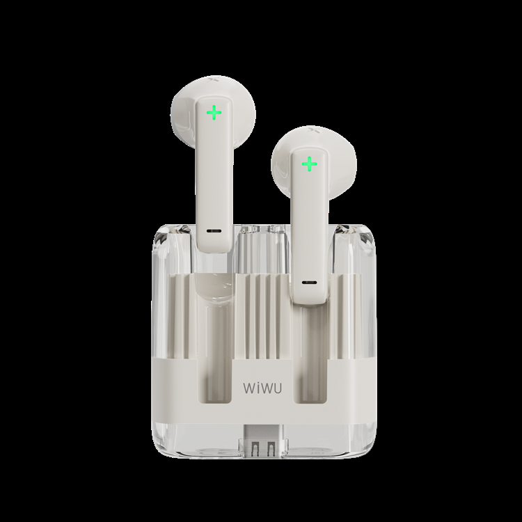 Wiwu In-Ear Trådlös Hörlurar T21 - Vit | 505771 | AlltMobil