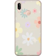 Gustaf - Mobilskal till Huawei P20 lite med fejdande blommor