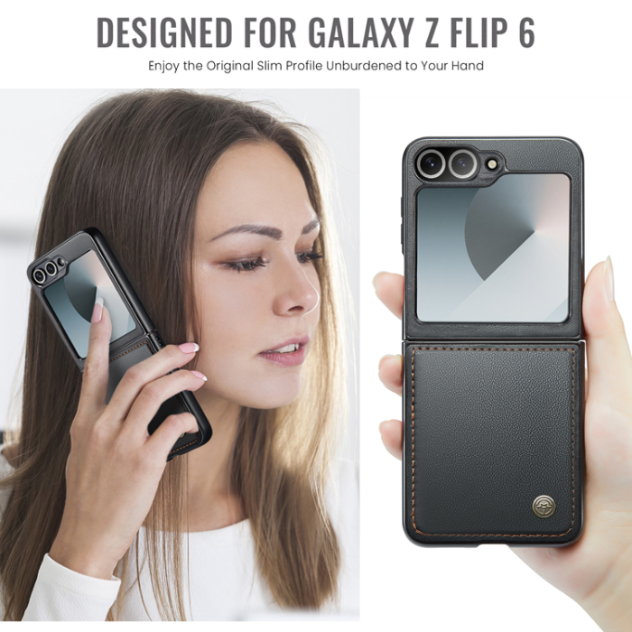 Caseme - CASEME Galaxy Z Flip 7 FE Mobilskal RFID Blocking Glossy 023
