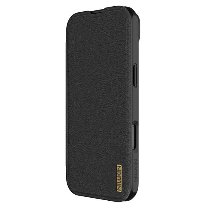 Nillkin - NILLKIN Qin Pro Series Mobilskal till iPhone Air med Kortfack - Svart