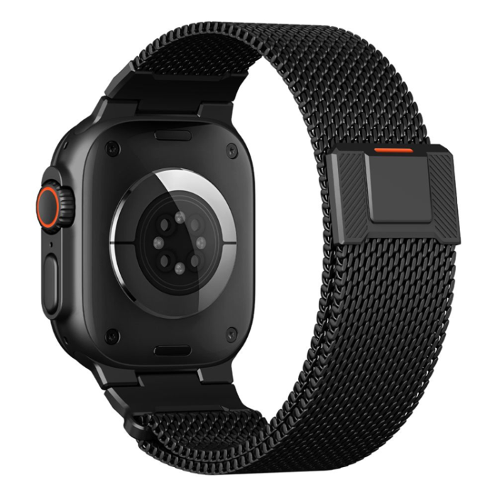 Tech-Protect - Tech-Protect Armband För Apple Watch (42/44/45/49 mm) Milano Vanguard - Svart