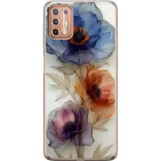 iSecrets - Mobilskal till Motorola Moto G9 Plus med Silkesblommor