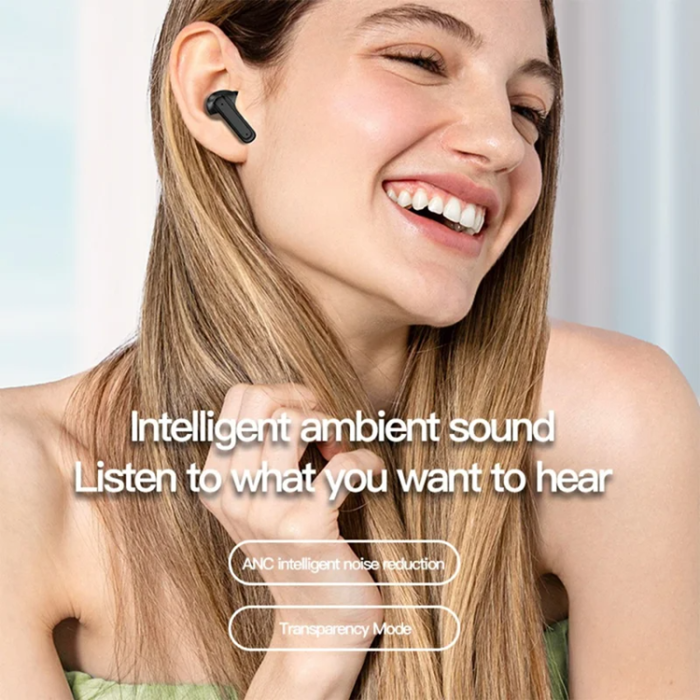 A-One Brand - TWS Trådlösa Bluetooth-Hörlurar In-Ear BY16 5.4 Noise-Cancelling