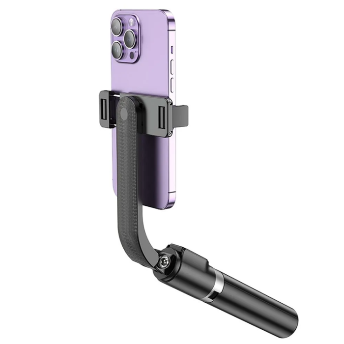 Hoco - HOCO selfie stick with bluetooth remote control tripod K20 black