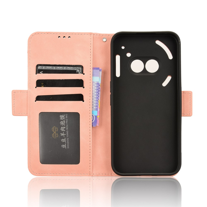 A-One Brand - Nothing Phone (2a) Plus/(2a) Plånboksfodral Läder - Rosa