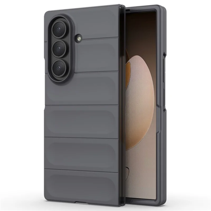 A-One Brand - Galaxy Z Fold 7 5G Mobilskal Anti-Drop - Mörkgrå