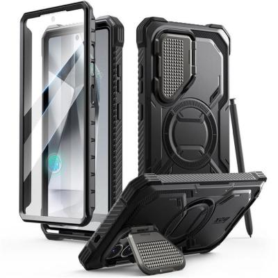 SupCase Galaxy S25 Ultra Mobilskal Magsafe IBLSN Armorbox - Svart