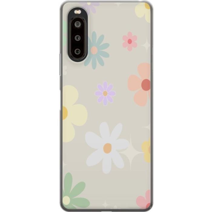 iSecrets - Mobilskal till Sony Xperia 10 II med fejdande blommor