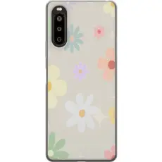 Gustaf - Mobilskal till Sony Xperia 10 II med fejdande blommor